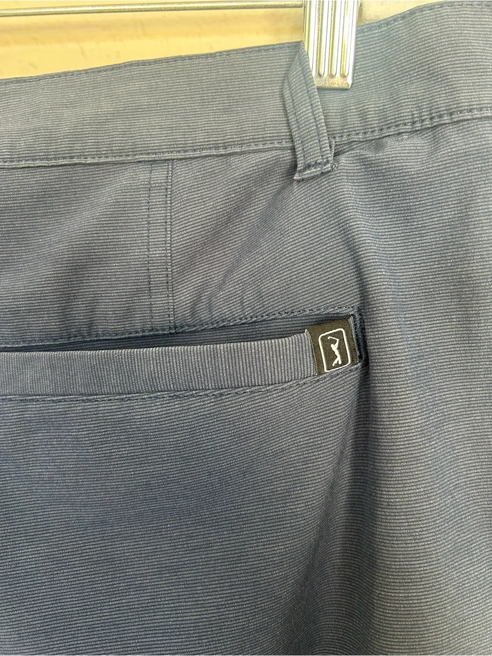 Men’s Golf Shorts Size 40 Non-stretch Navy blue  PGA Tour Sport outdoor (1764)